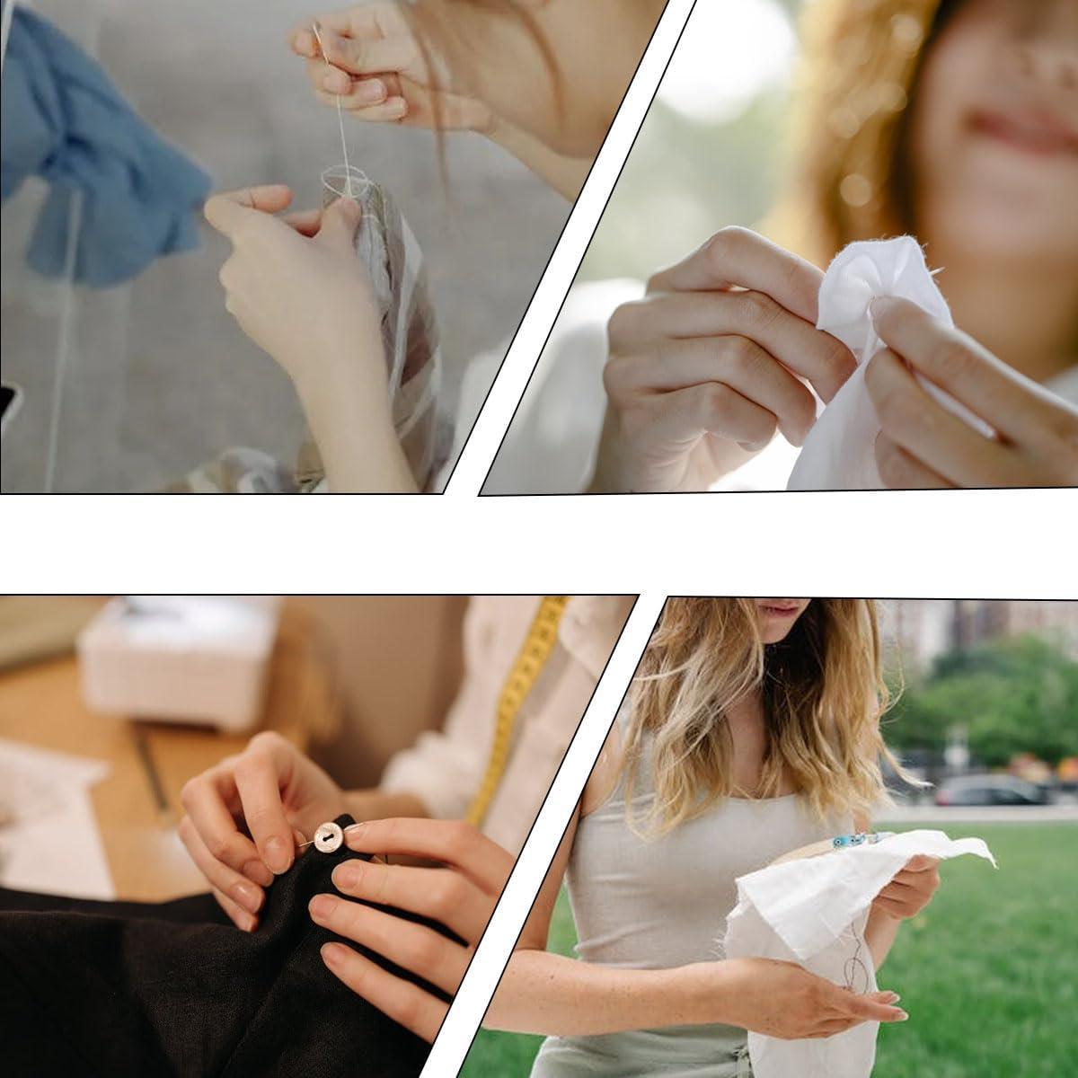 Kit de Costura Mini ZTEOFO 2 Piezas Portátil Corazón