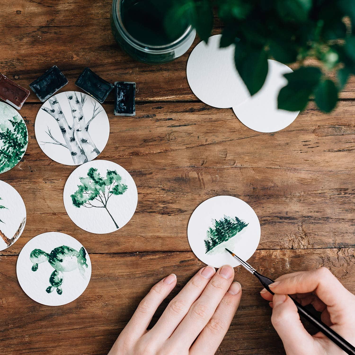 Juego de 9 Pinceles de Detalle Fino AIEX para Pintura