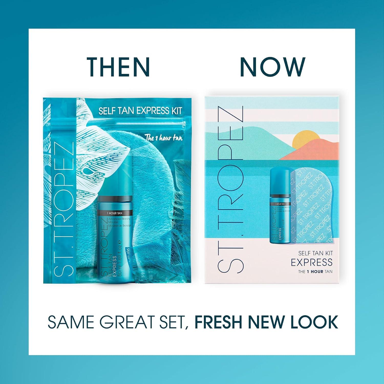 Kit Autobronceador St.Tropez Mini Mousse Vegano 100ml