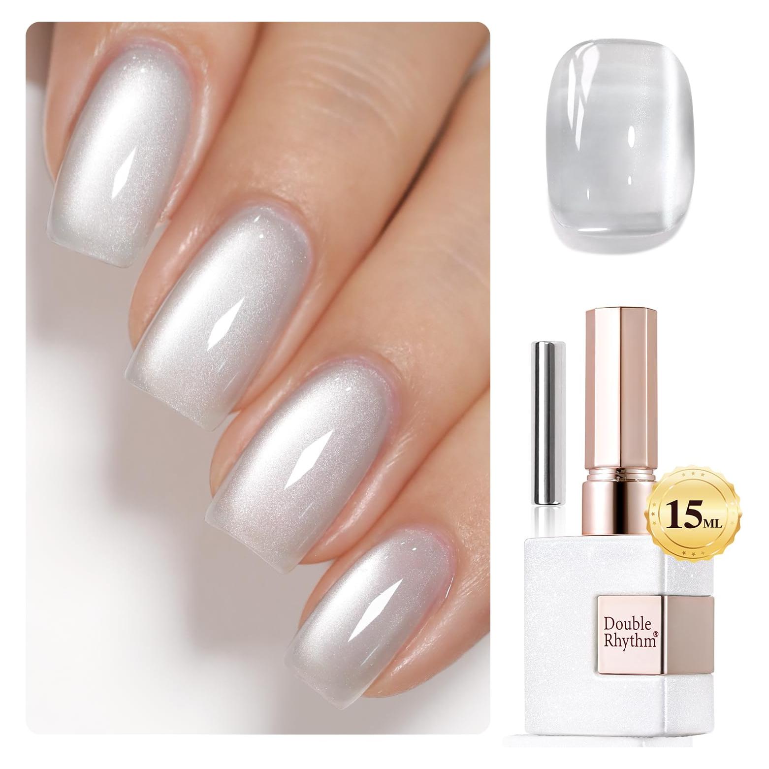 Esmalte de Uñas Gel Cat Eye Double Rhythm 15ml Brillo Holográfico