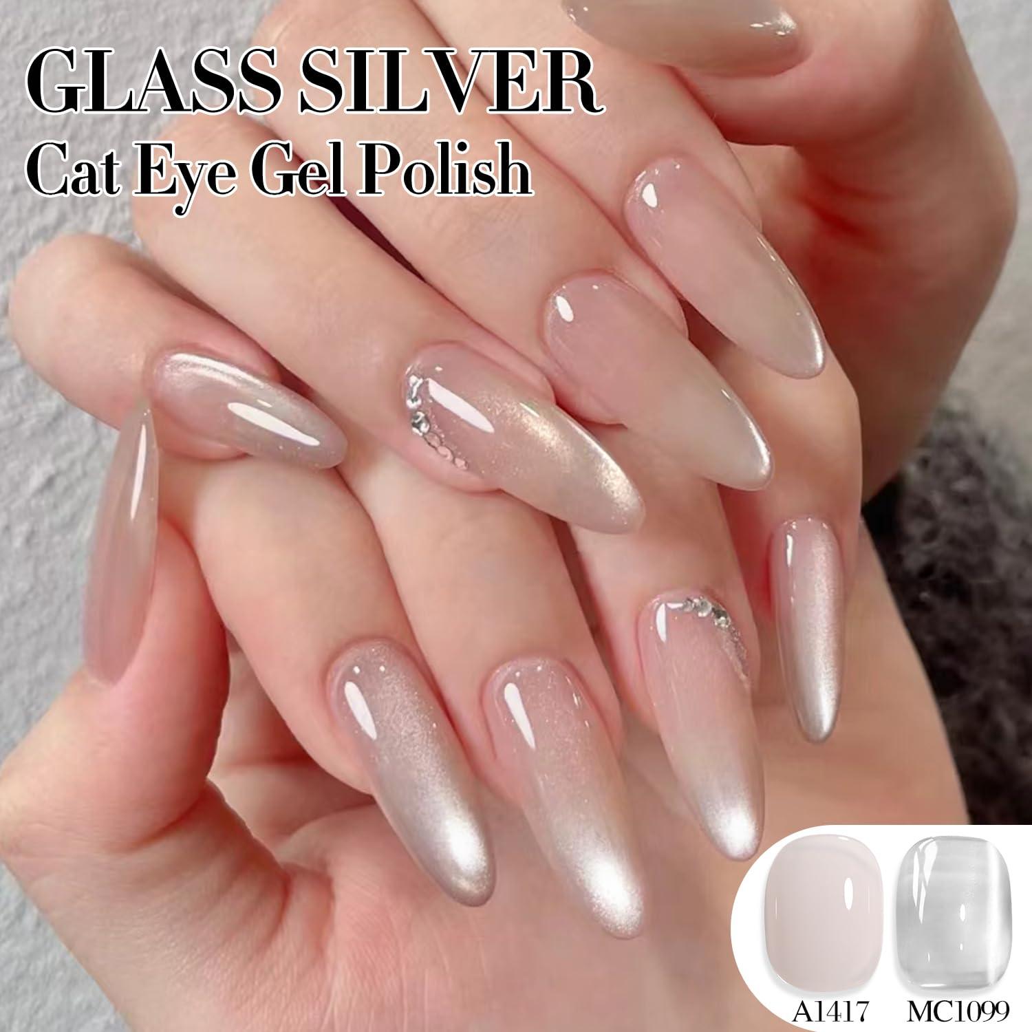 Esmalte de Uñas Gel Cat Eye Double Rhythm 15ml Brillo Holográfico