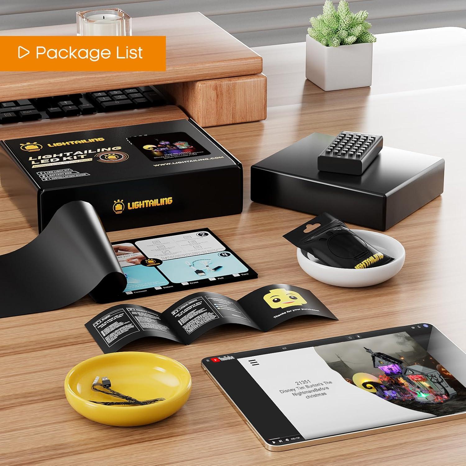 Kit de Iluminación LED Lightailing para Lego 21351 Disney