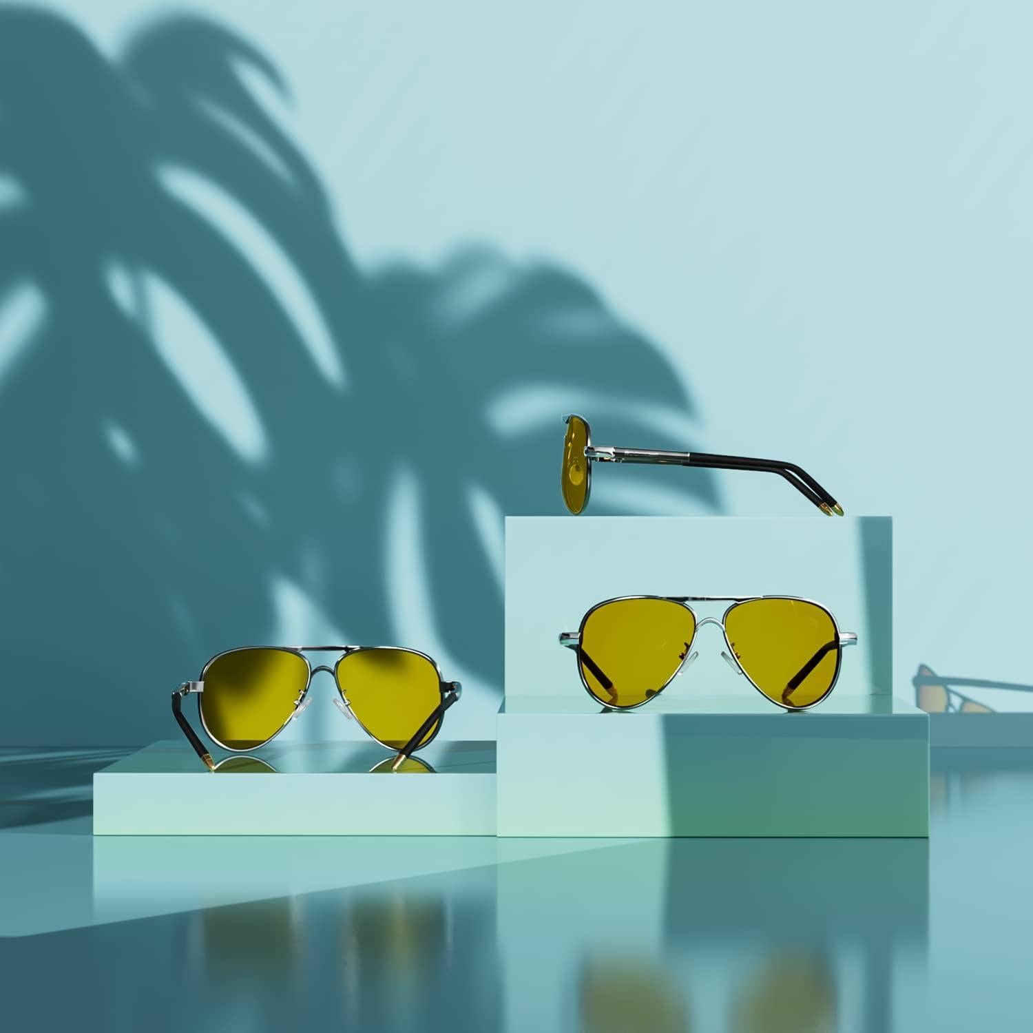 Gafas de sol aviador ROCKNIGHT UV400 polarizadas 58mm