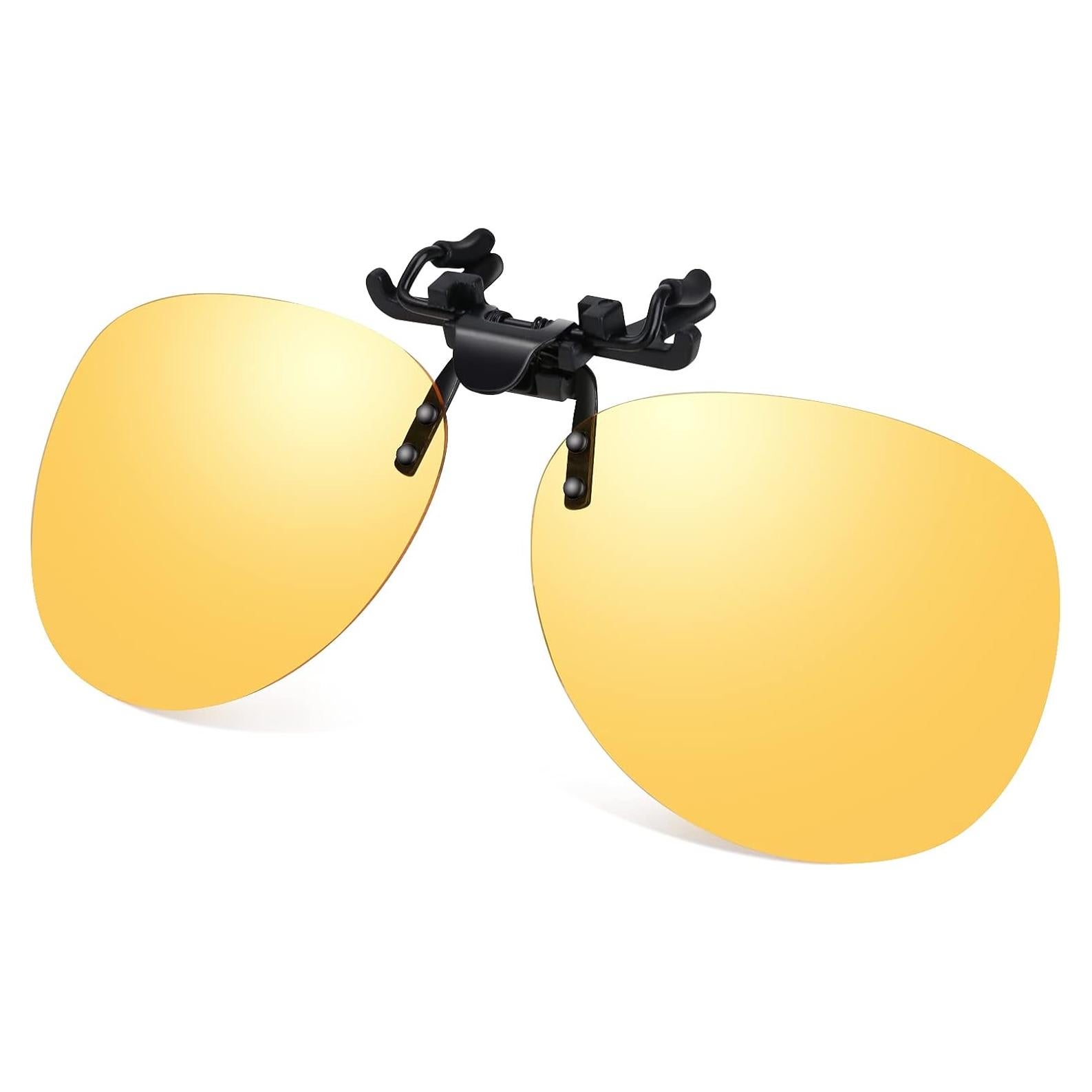 Clip Polarizado Costyle para Gafas de Sol Amarillo