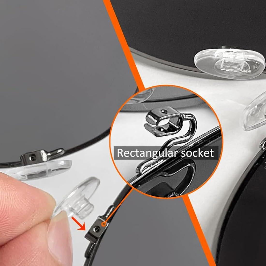 Almohadillas de nariz BEHLINE 14mm Silicona Suave 5 Pares