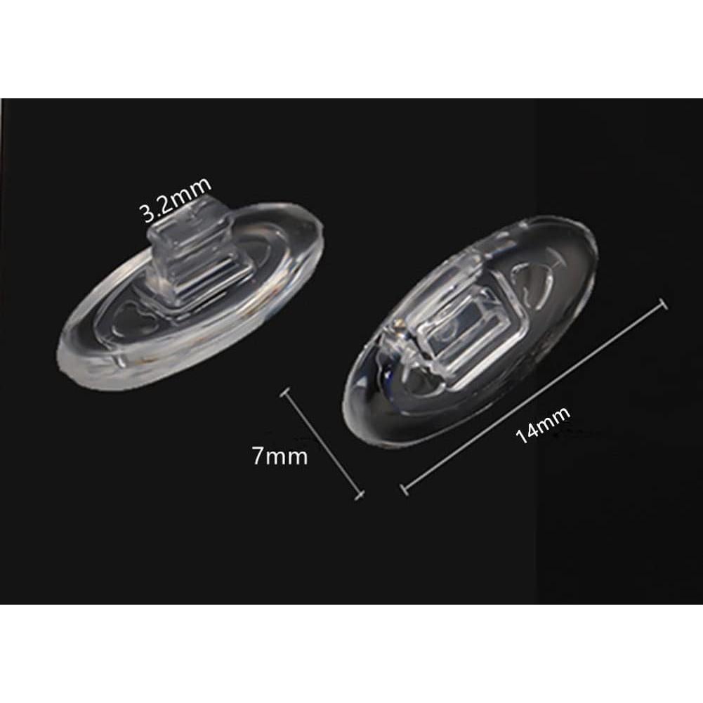 Almohadillas de nariz BEHLINE 14mm Silicona Suave 5 Pares