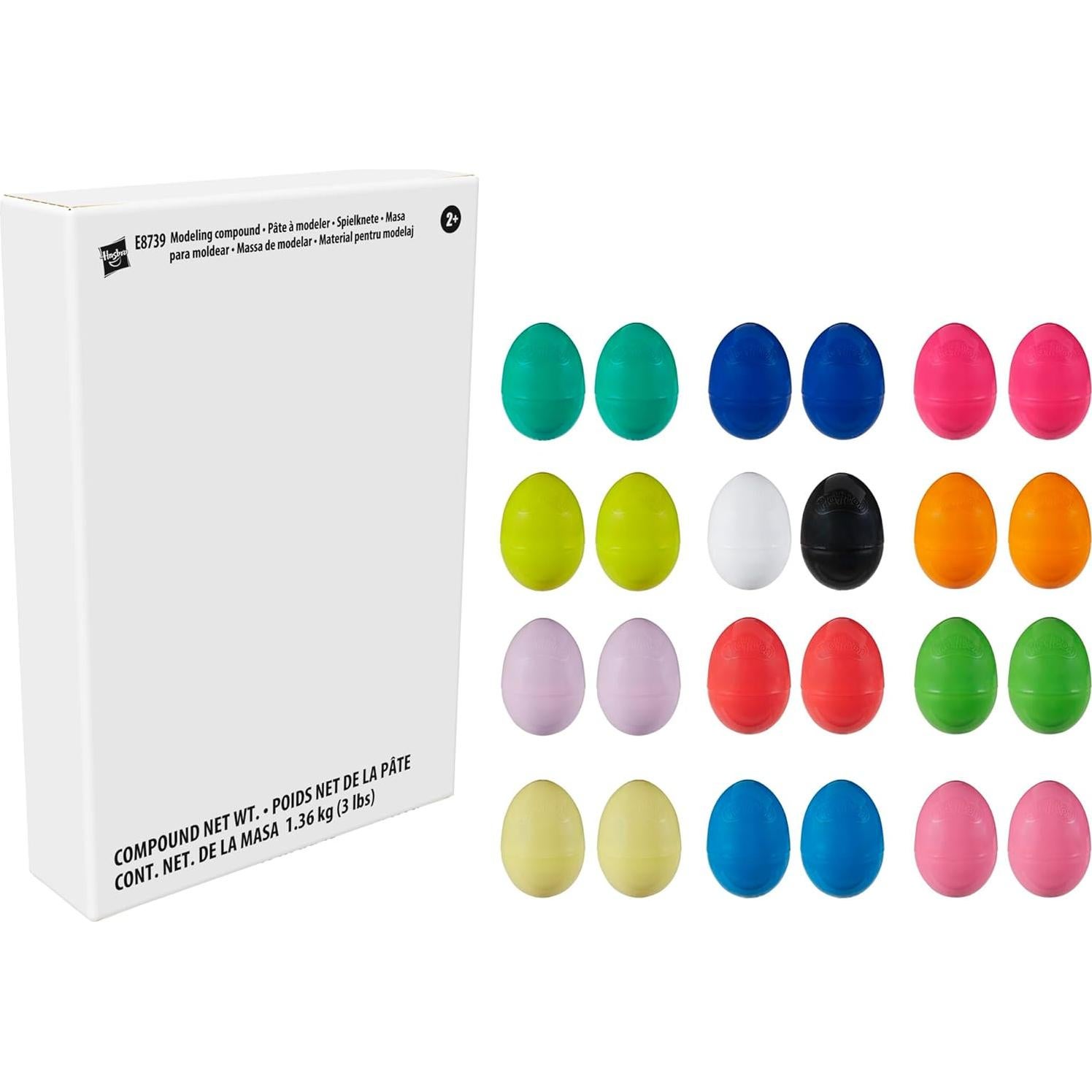 Play-Doh Huevos Rellenos 24 Piezas No Tóxicos 2 Años+