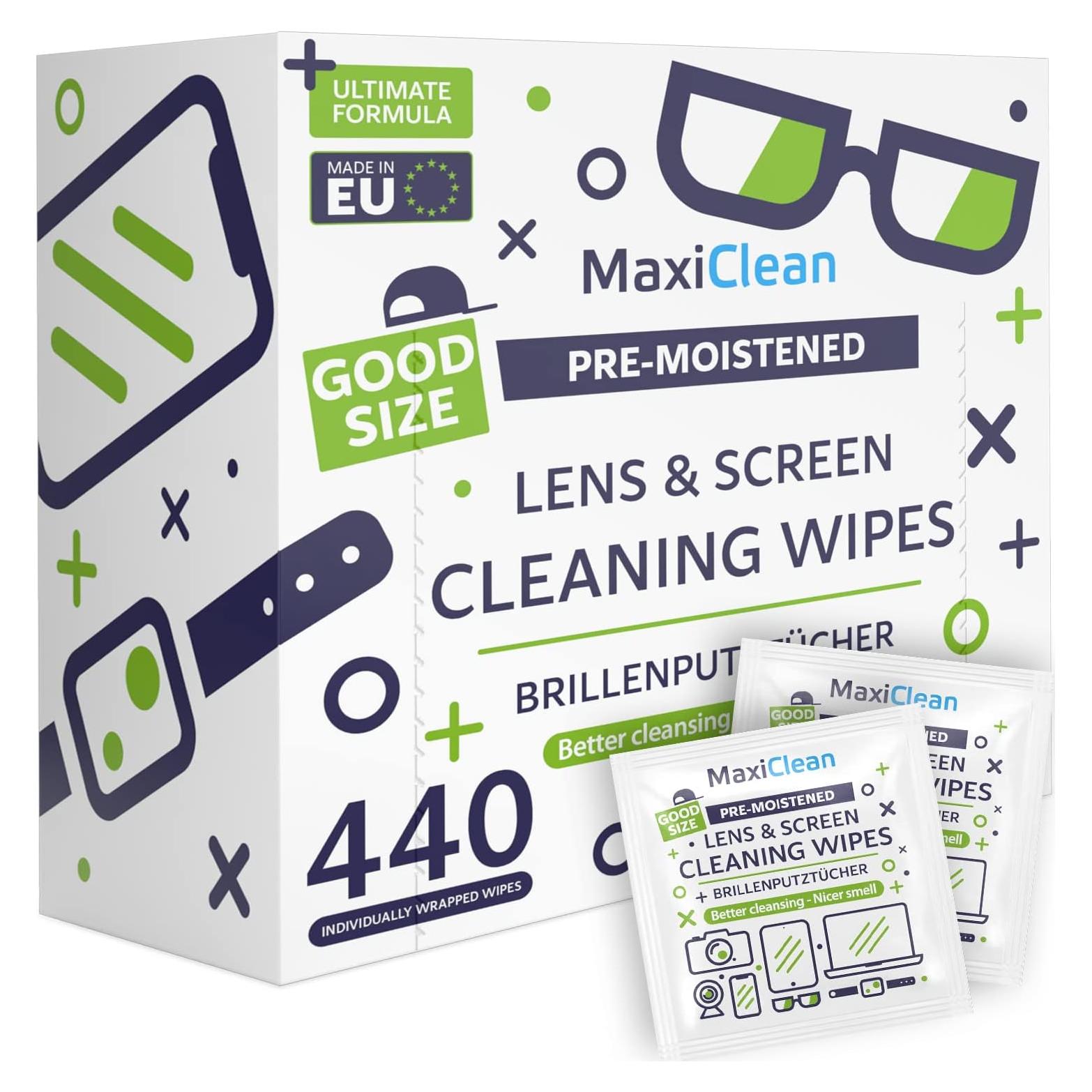 Toallitas limpiadoras Maxi Clean 440 unidades prehumedecidas