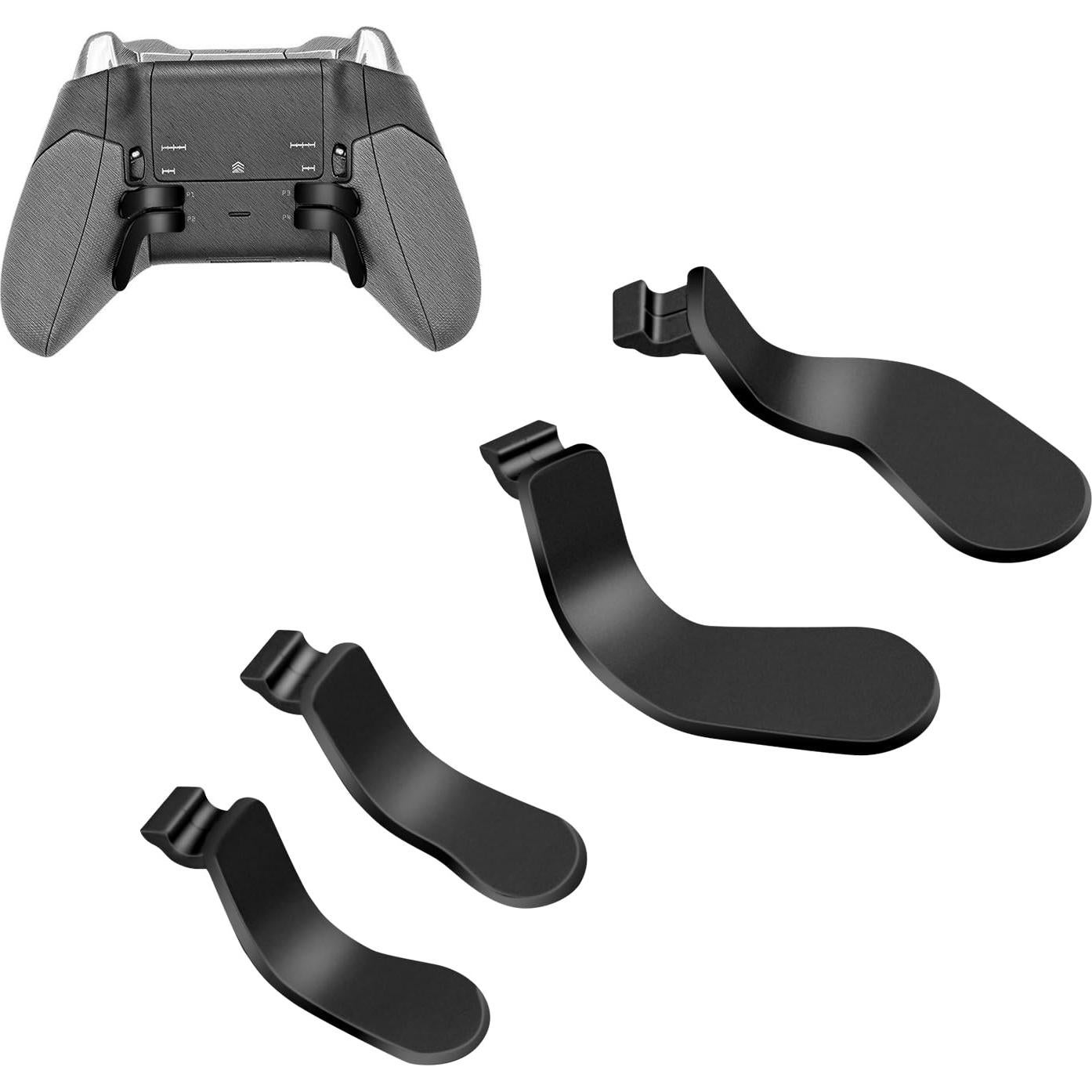 Palancas de Metal Mcbazel para Xbox Elite/Elite 2 - 4 Pcs Negro