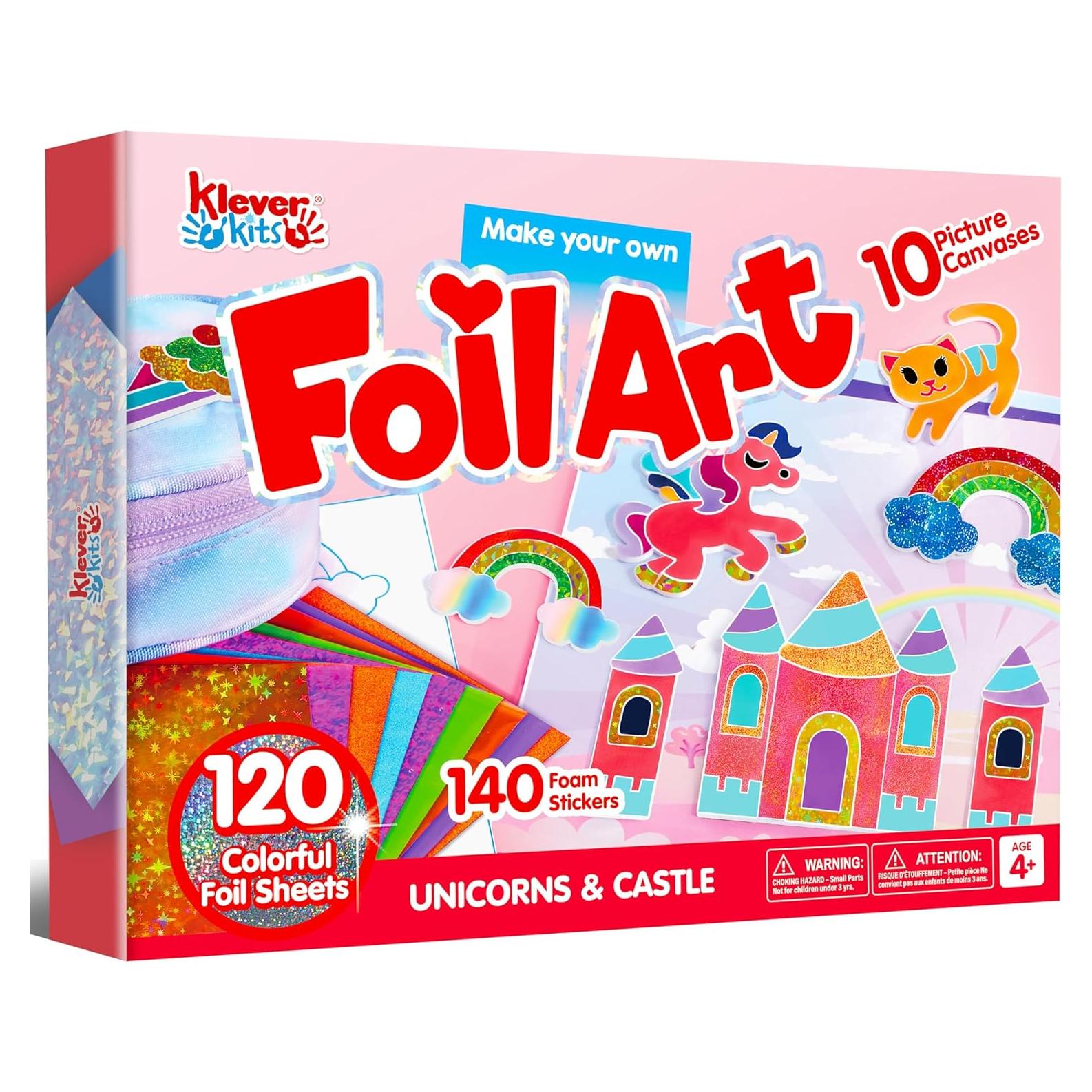Kit de Arte en Foil JOYIN Unicornio - Manualidades Creativas