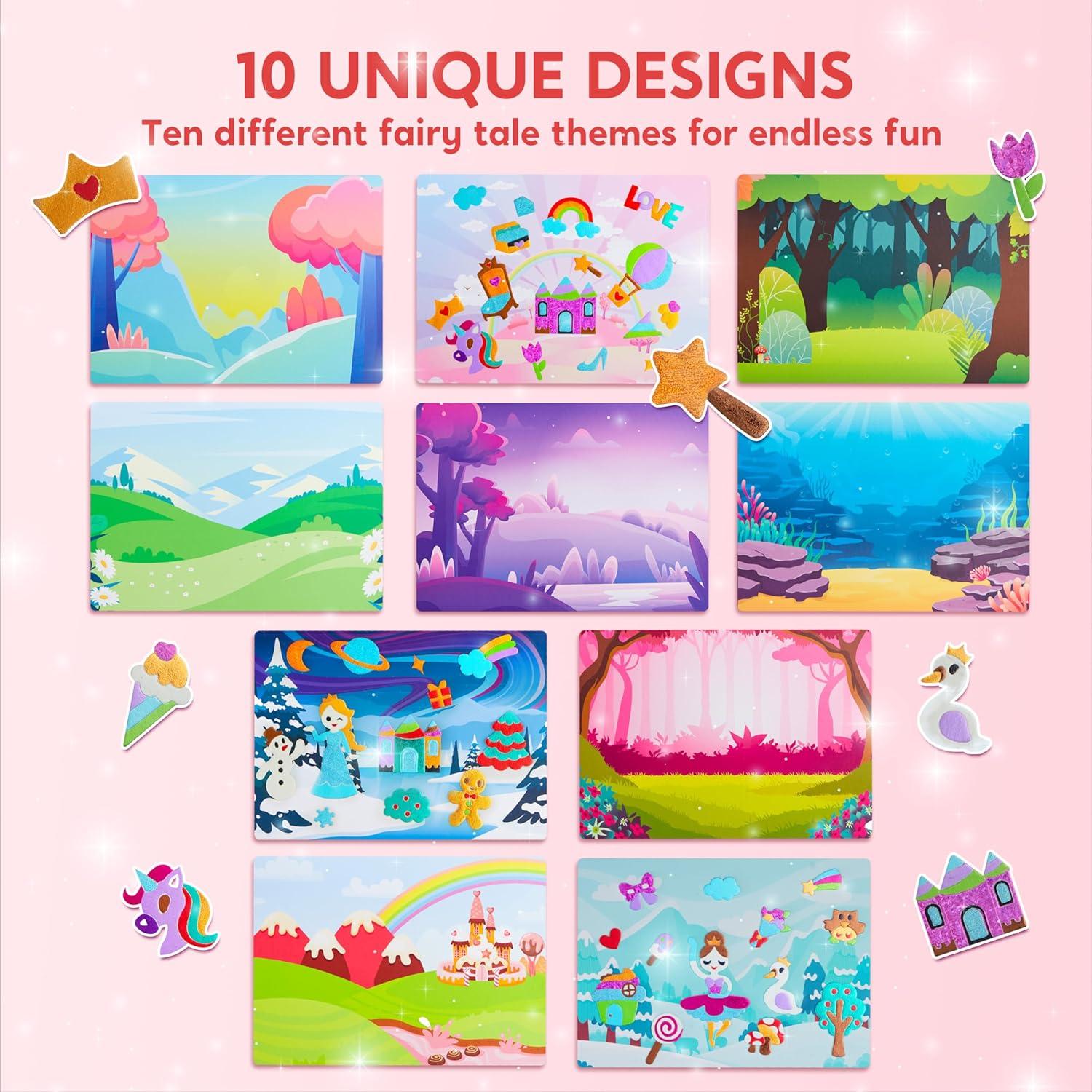Kit de Arte en Foil JOYIN Unicornio - Manualidades Creativas