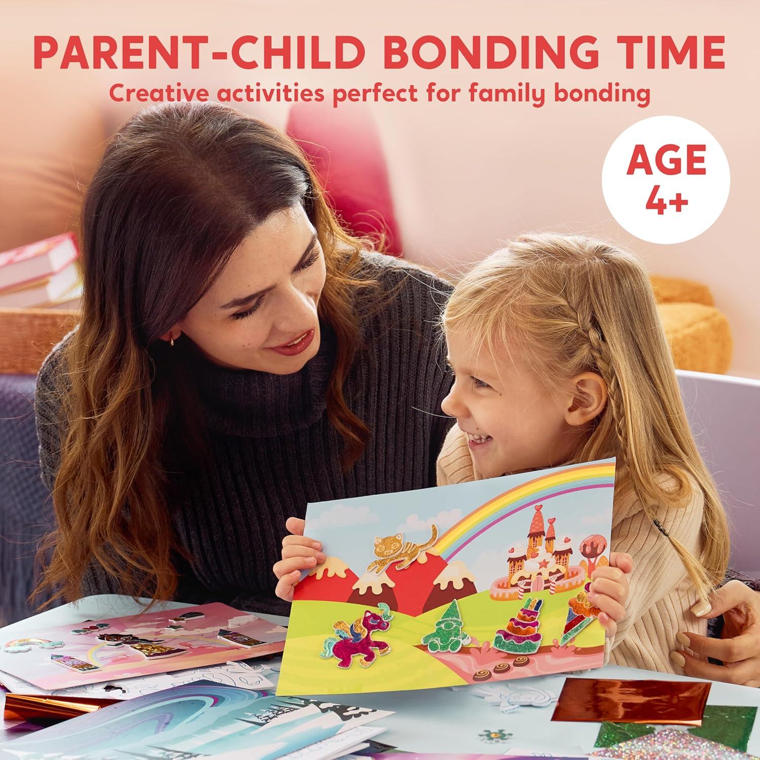 Kit de Arte en Foil JOYIN Unicornio - Manualidades Creativas