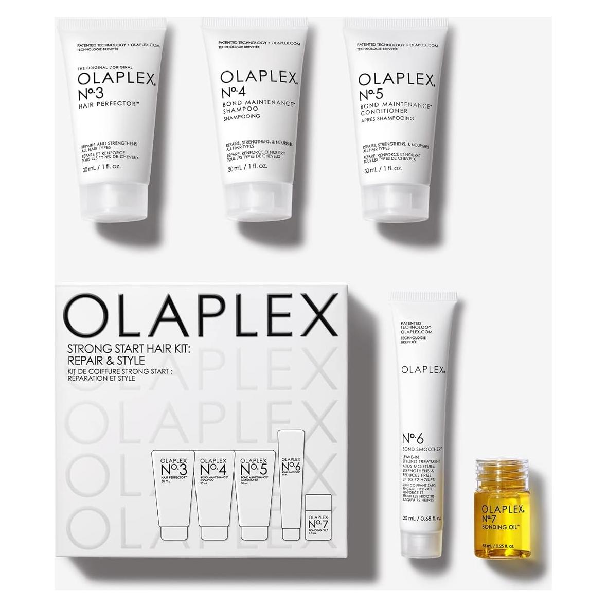 Kit Cuidado Cabello Olaplex No. 3, 4, 5, 6, 7 - Repara y Estiliza