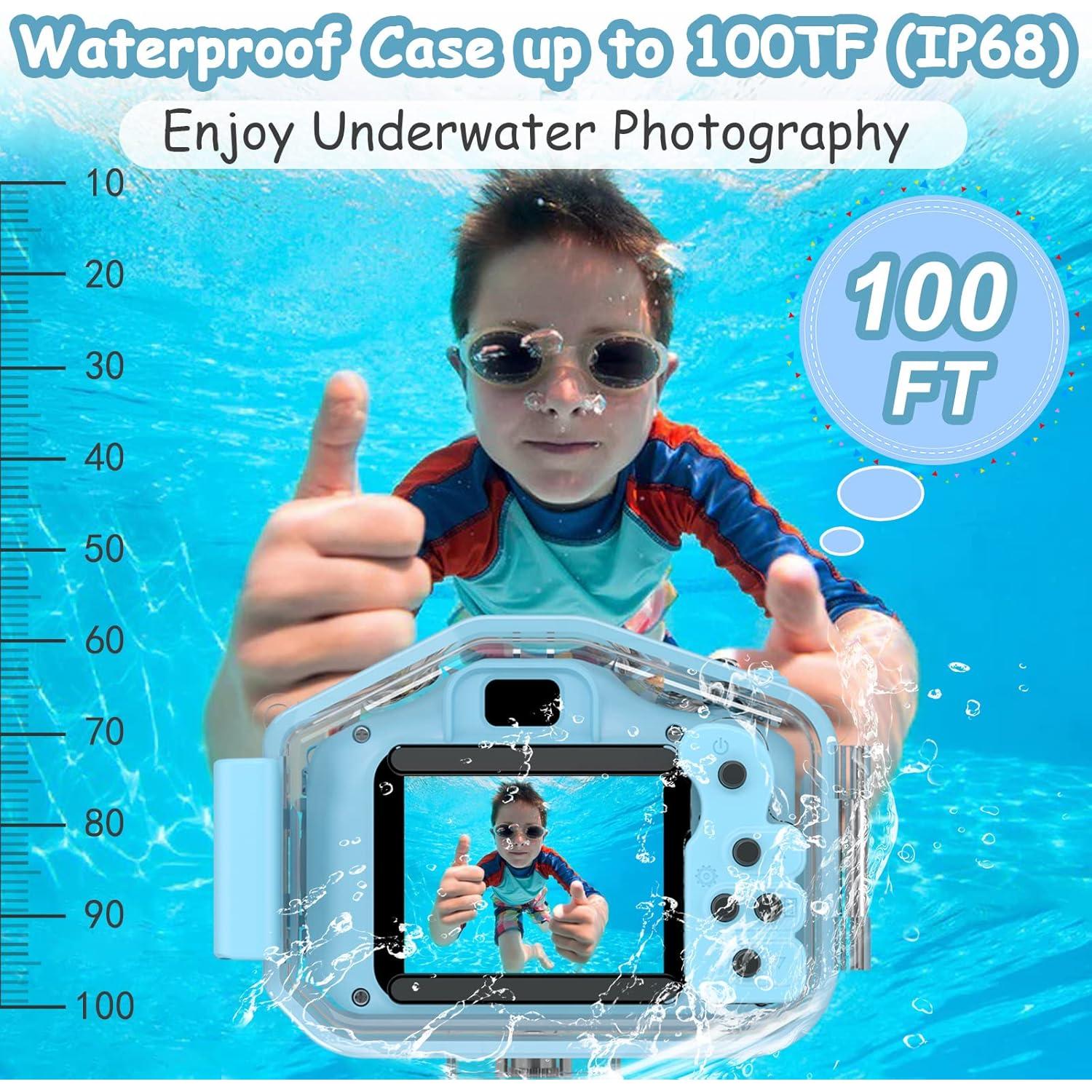 Cámara Digital Impermeable Agoigo W1 para Niños 5MP HD
