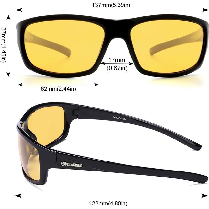 Gafas de Visión Nocturna POLARKING AB865 Amarillas Unisex