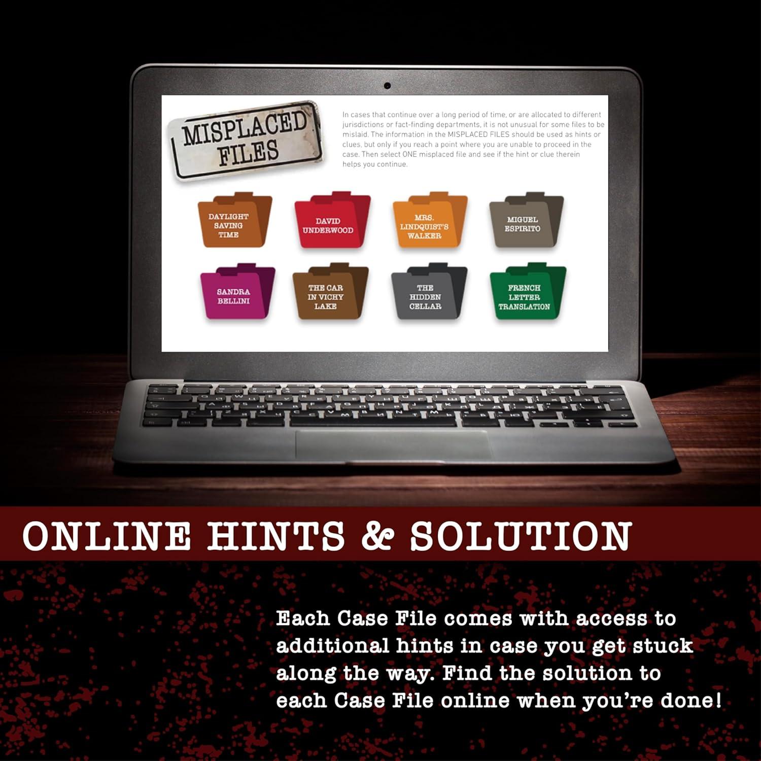 Archivo de Caso Muerte por Cuchillo de Chef - University Games