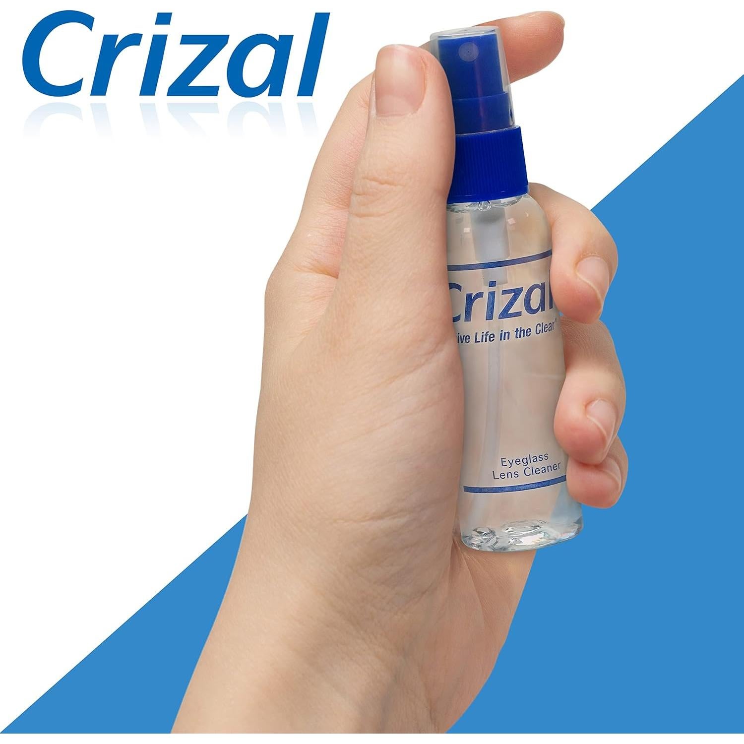 Kit Limpiador de Lentes Crizal 2oz + Paño Microfibra 3pk