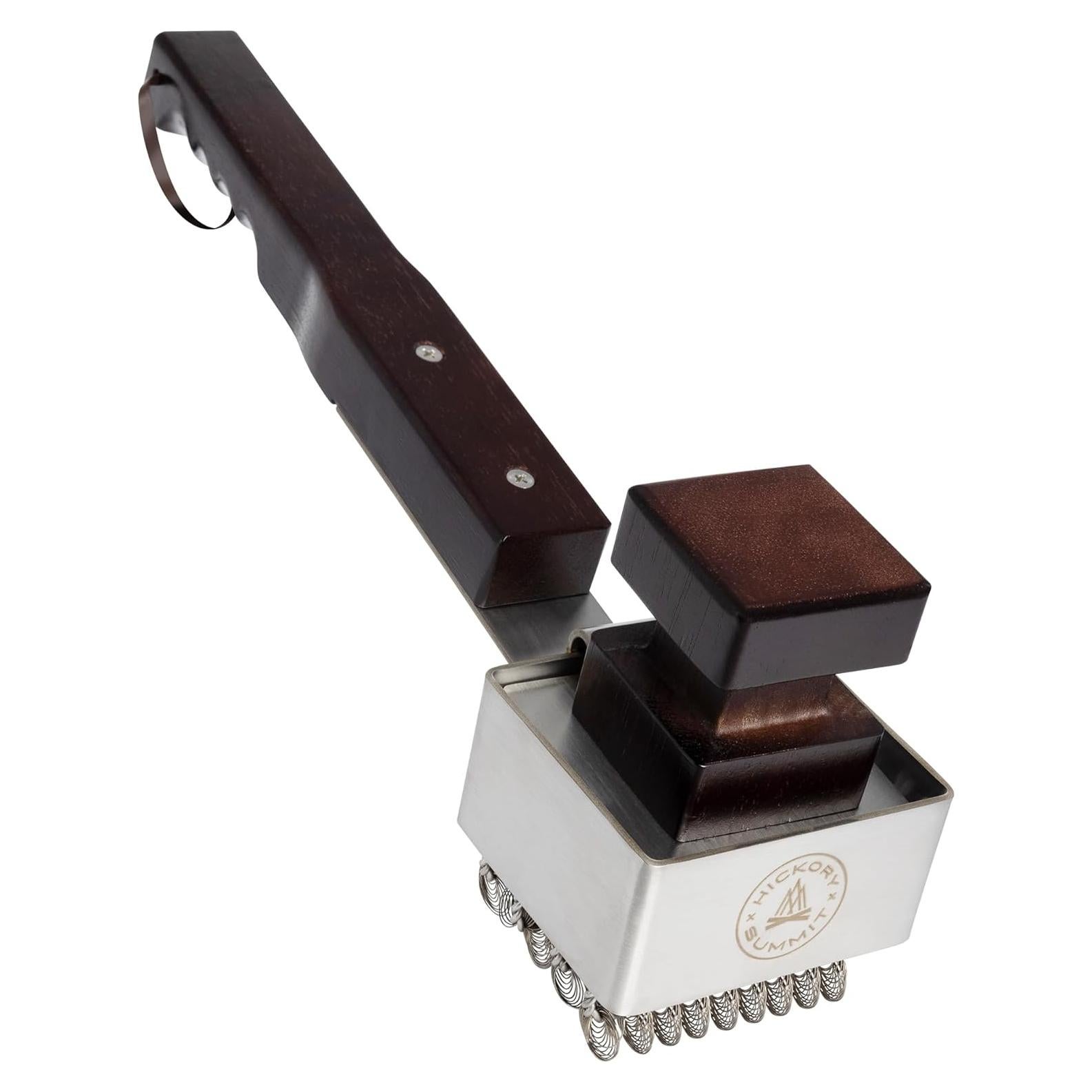 Cepillo de Parrilla a Vapor Hickory Summit - Acero Inoxidable