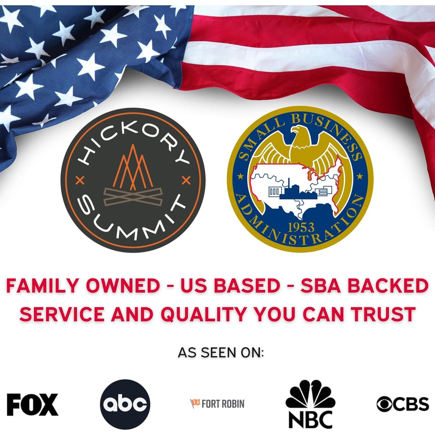 Cepillo de Parrilla a Vapor Hickory Summit - Acero Inoxidable