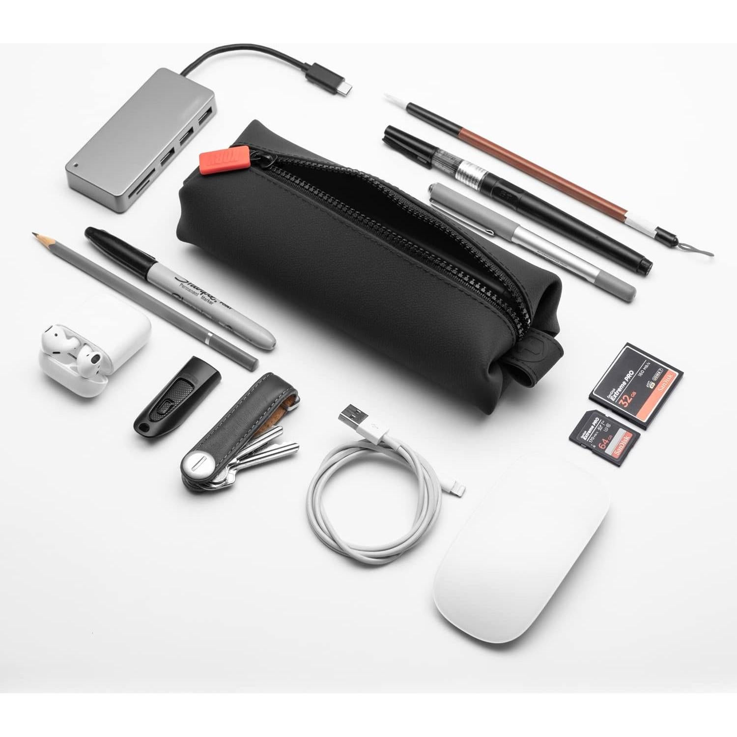 TOOLETRIES Koby Mini Dopp Kit - Organizador de Aseo Carbón