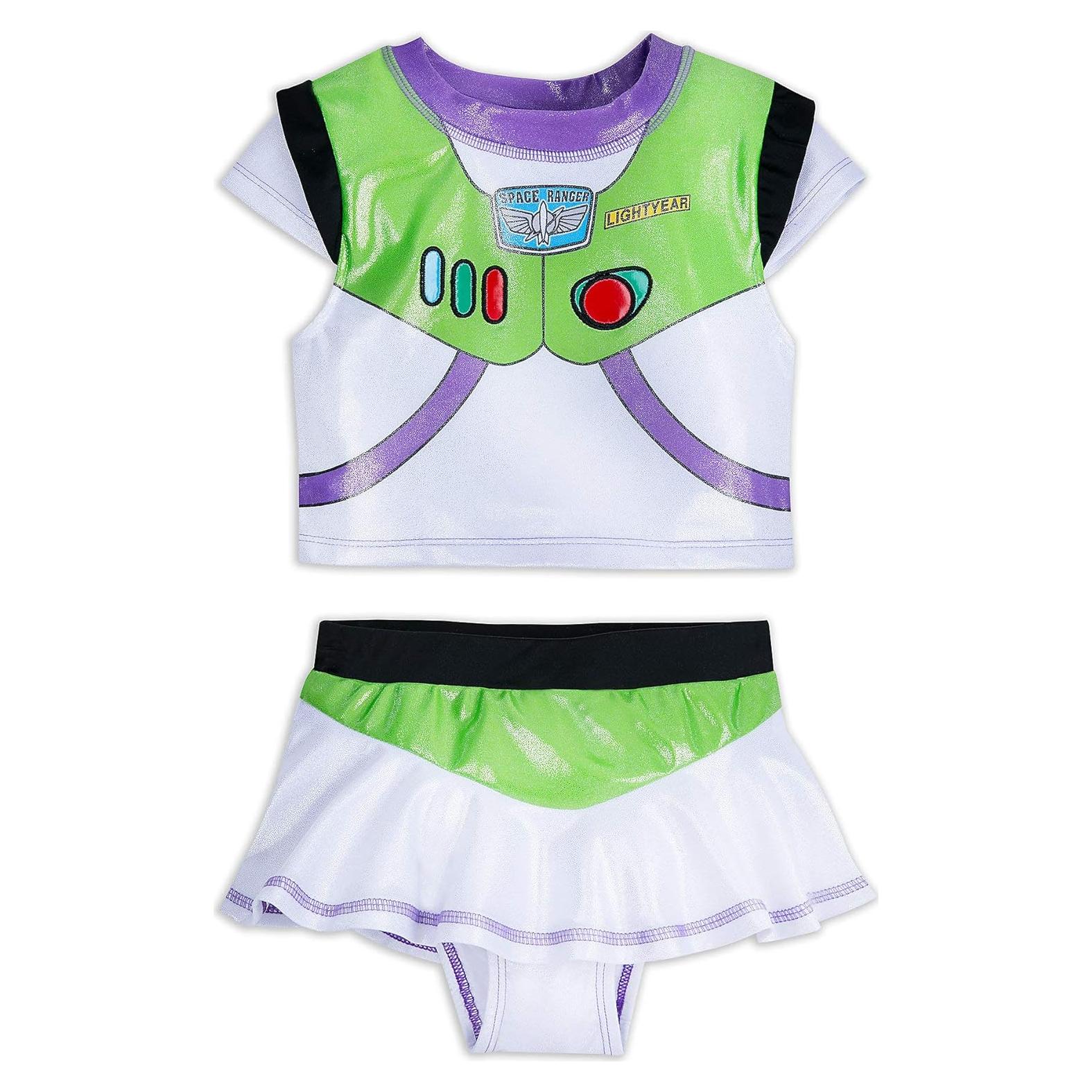 Disfraz de baño Buzz Lightyear Disney para niñas 9-10 años