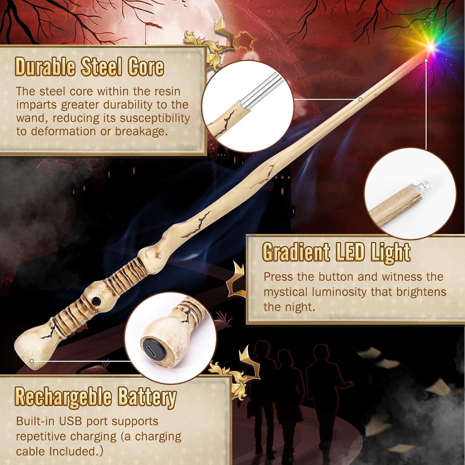 Varita Mágica Iluminada ShinySong Recargable 42.67cm