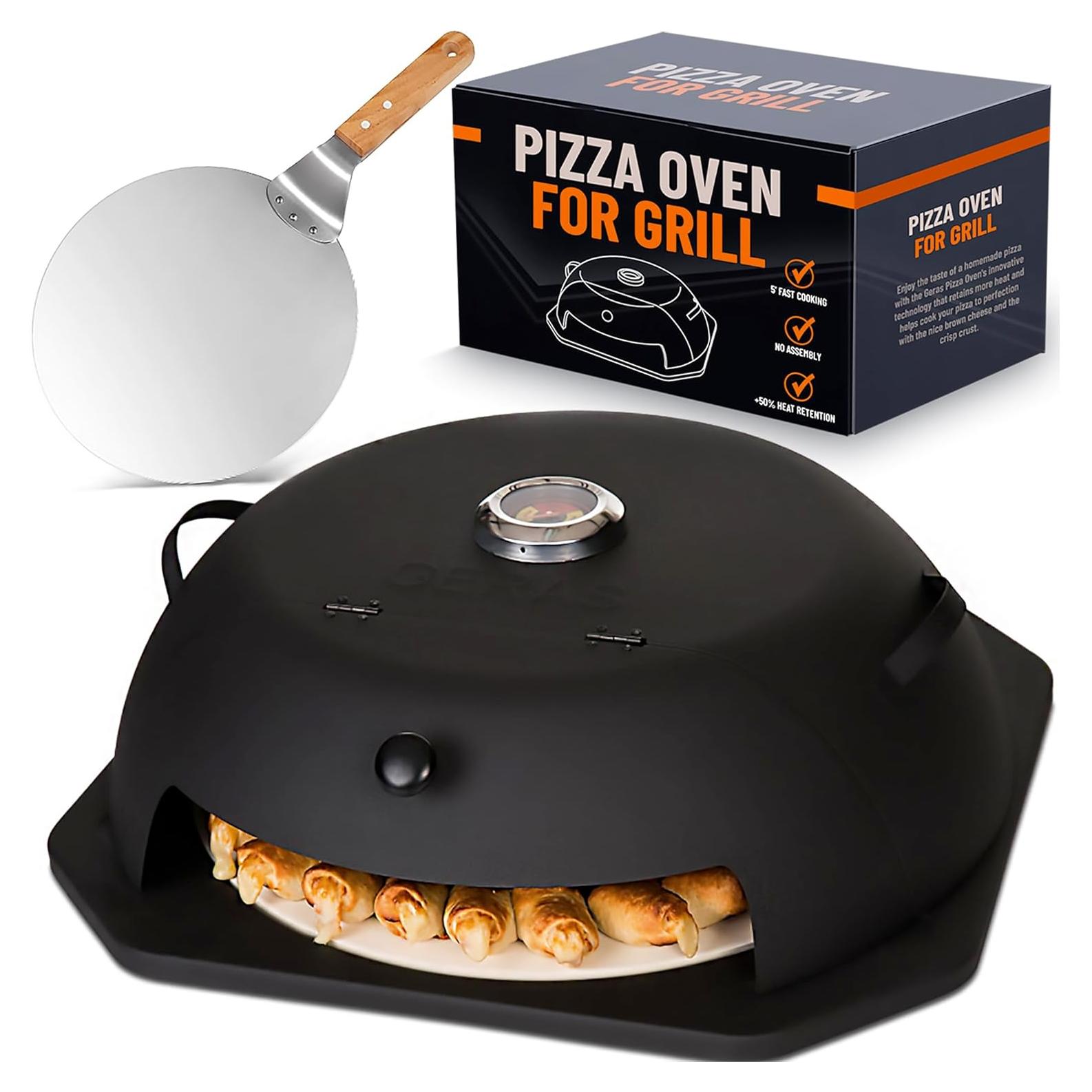 Horno de Pizza Geras 30 cm para Parrilla - Kit Completo