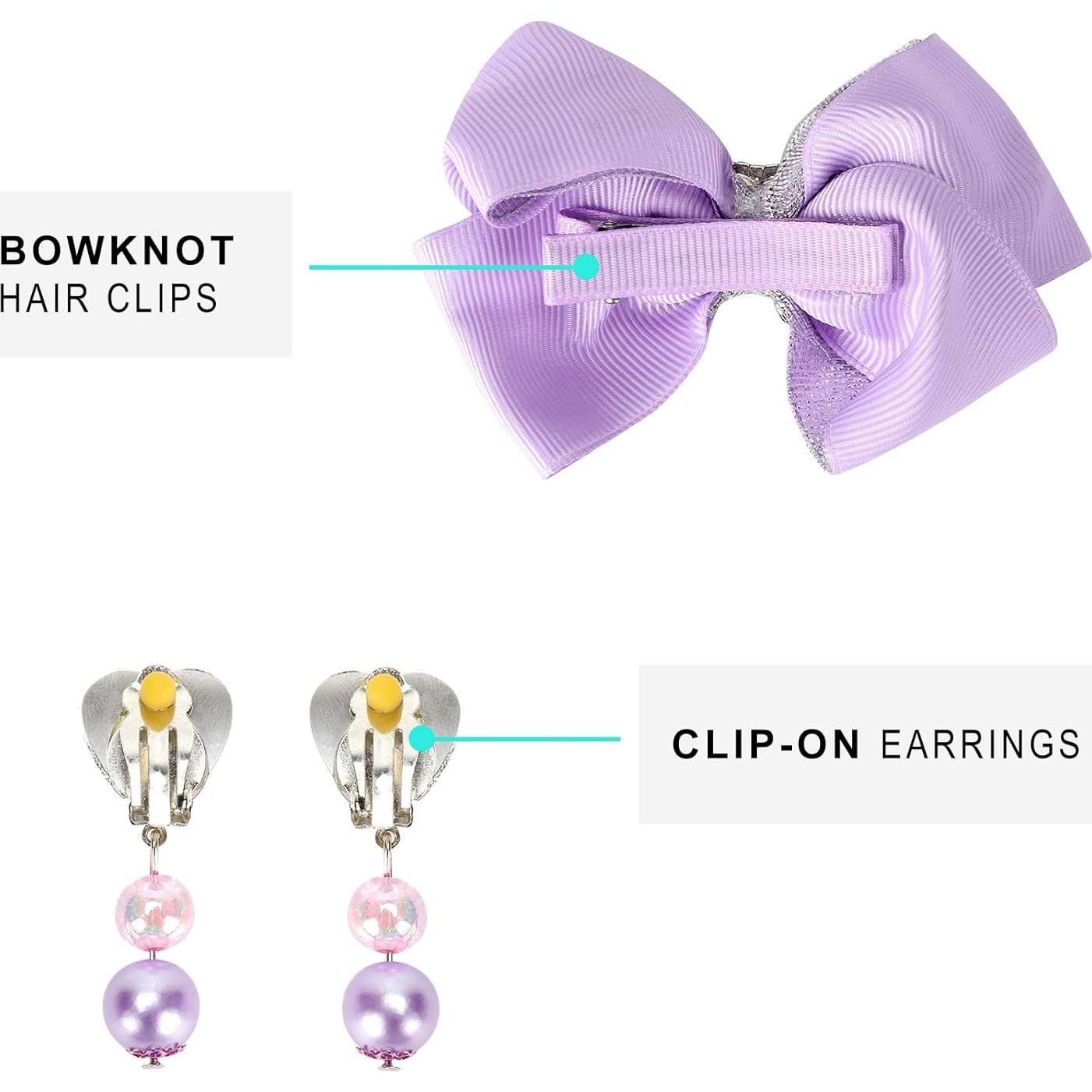 Bolso de Sirena para Niñas con Joyería y Accesorios