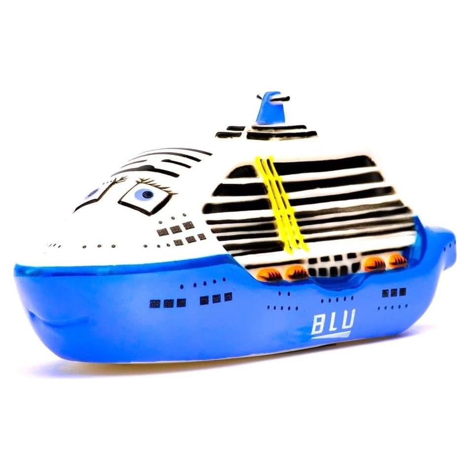 ITTY BITTY BOATS Juguete de Baño Azul para Niños 1-5 Años