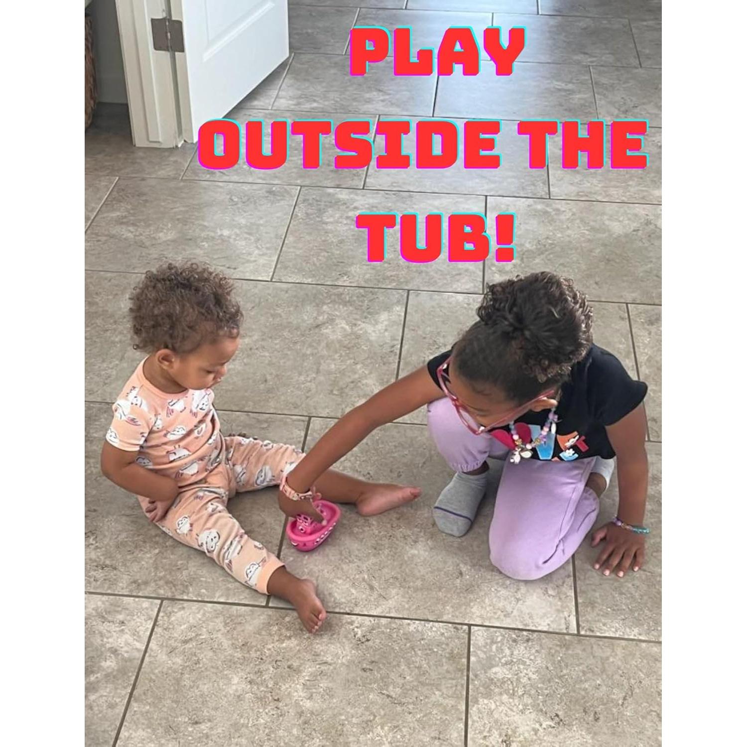 ITTY BITTY BOATS Juguete de Baño Azul para Niños 1-5 Años