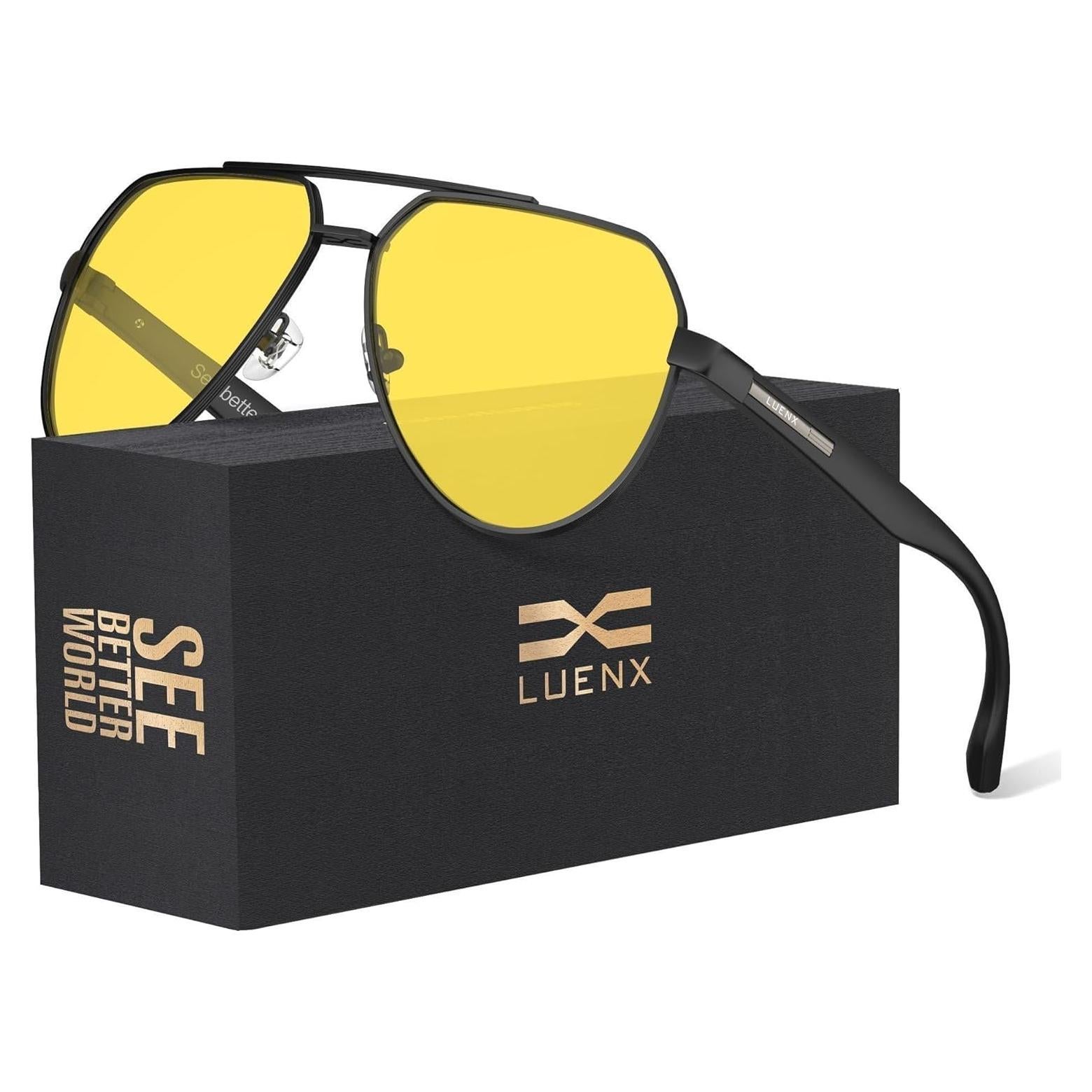 Gafas de sol LUENX Aviador polarizadas UV400 para hombres