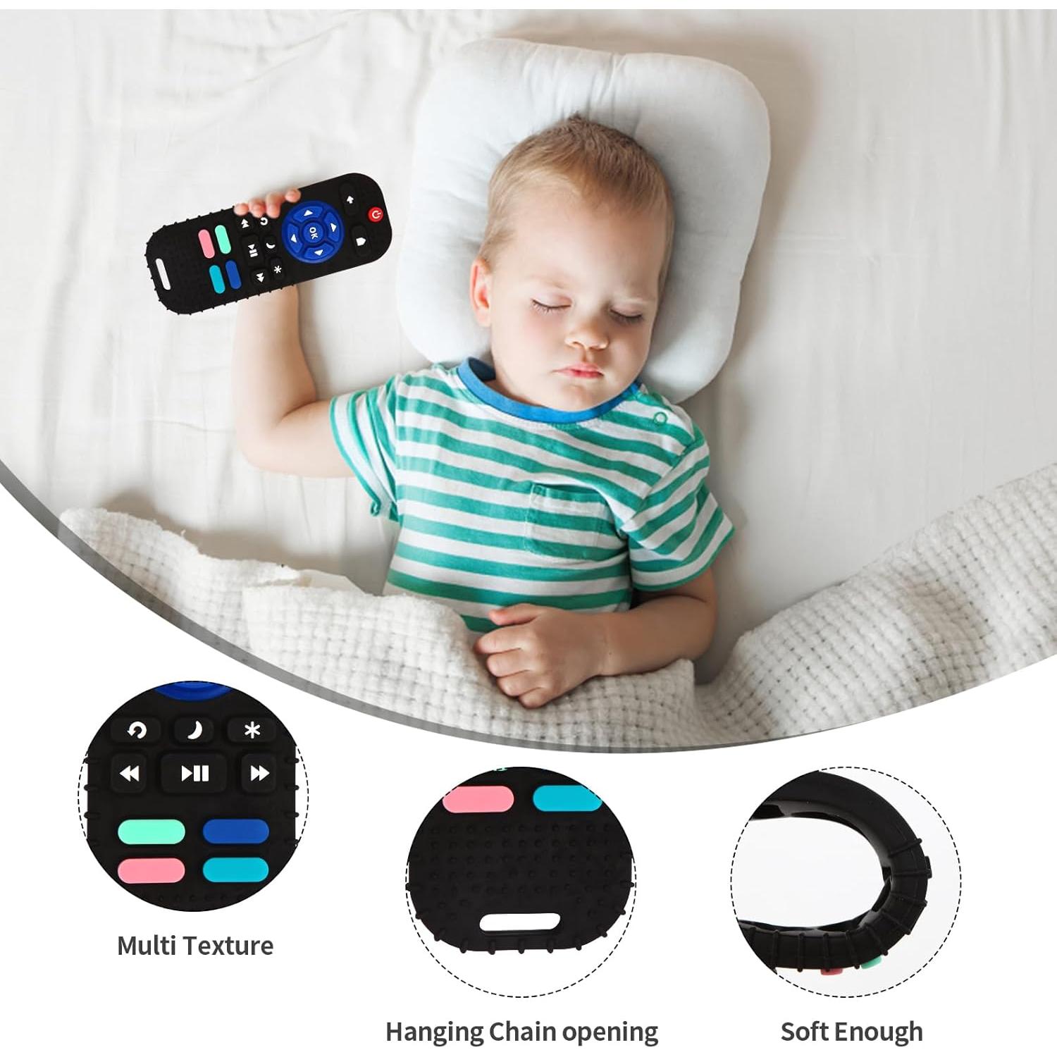 Mordedor de Silicona Hooku Control Remoto para Bebés 0-12 Meses