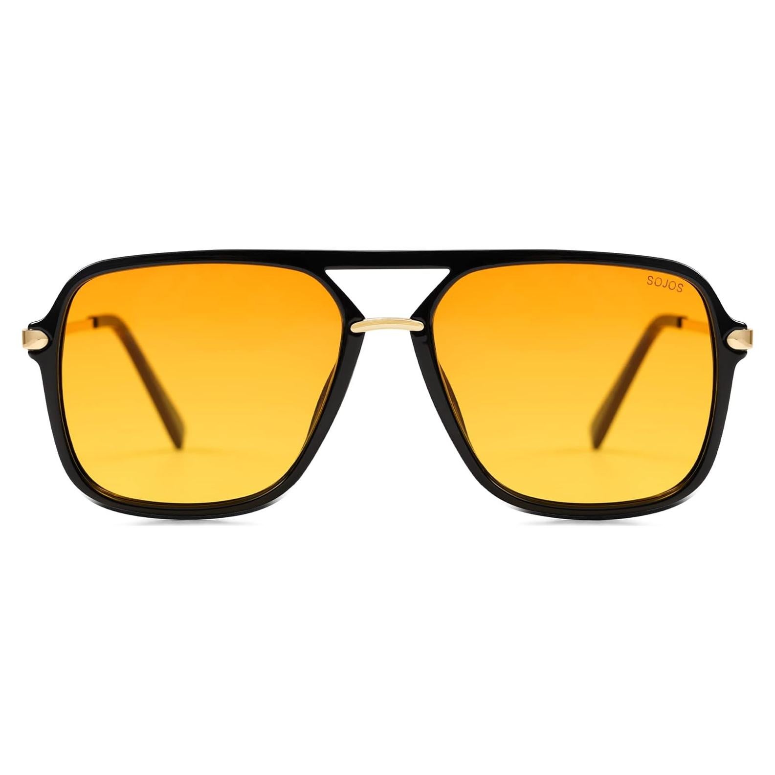 Gafas de sol SOJOS retro cuadradas polarizadas UV400