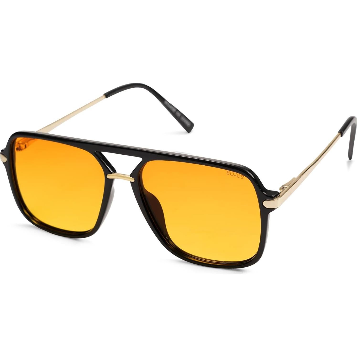 Gafas de sol SOJOS retro cuadradas polarizadas UV400
