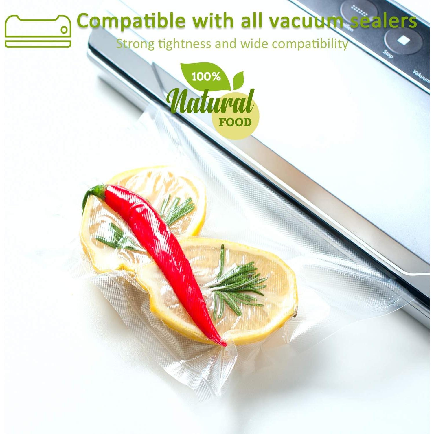 Paquete de 6 bolsas al vacío Potane 50,8x27,9 cm reutilizables