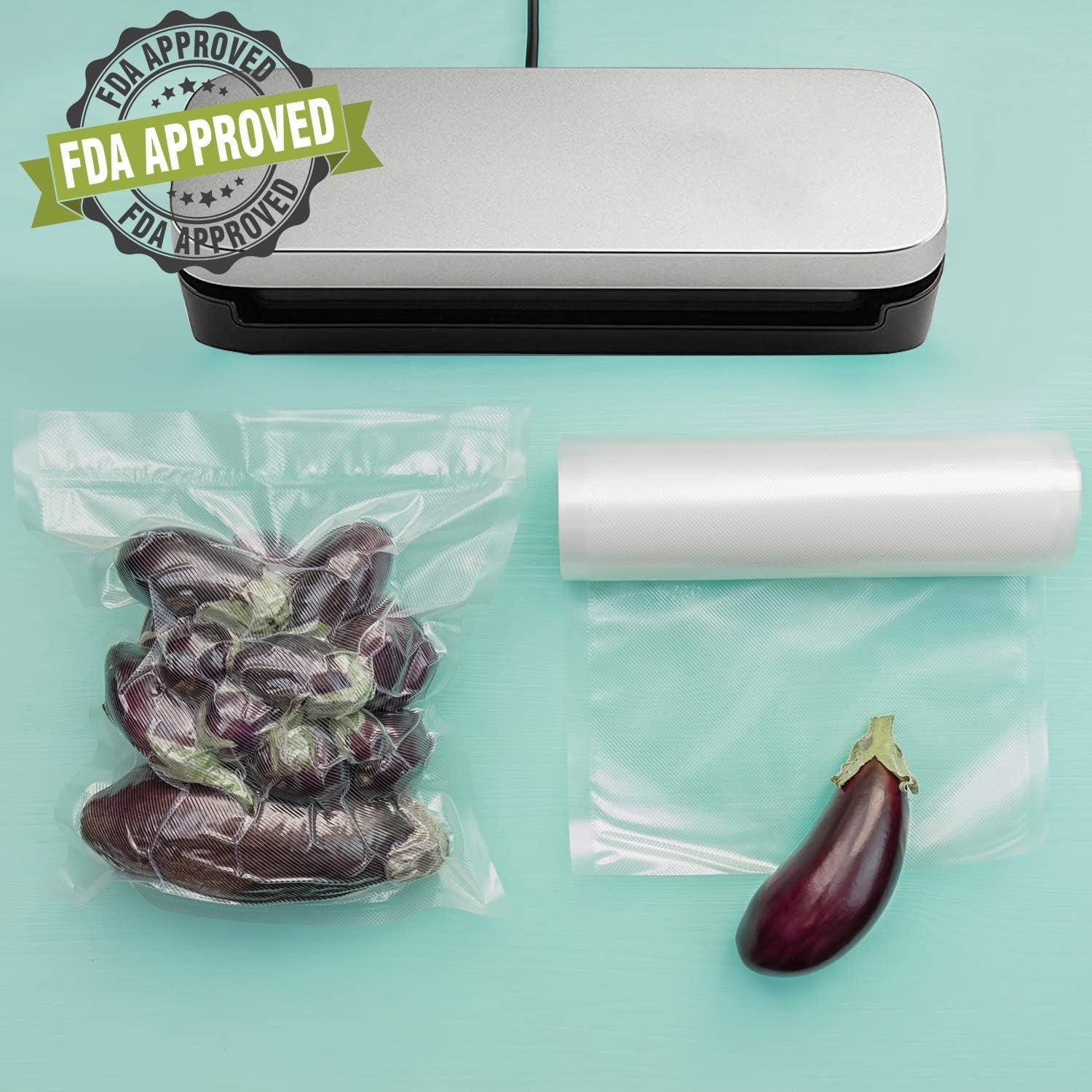 Paquete de 6 bolsas al vacío Potane 50,8x27,9 cm reutilizables