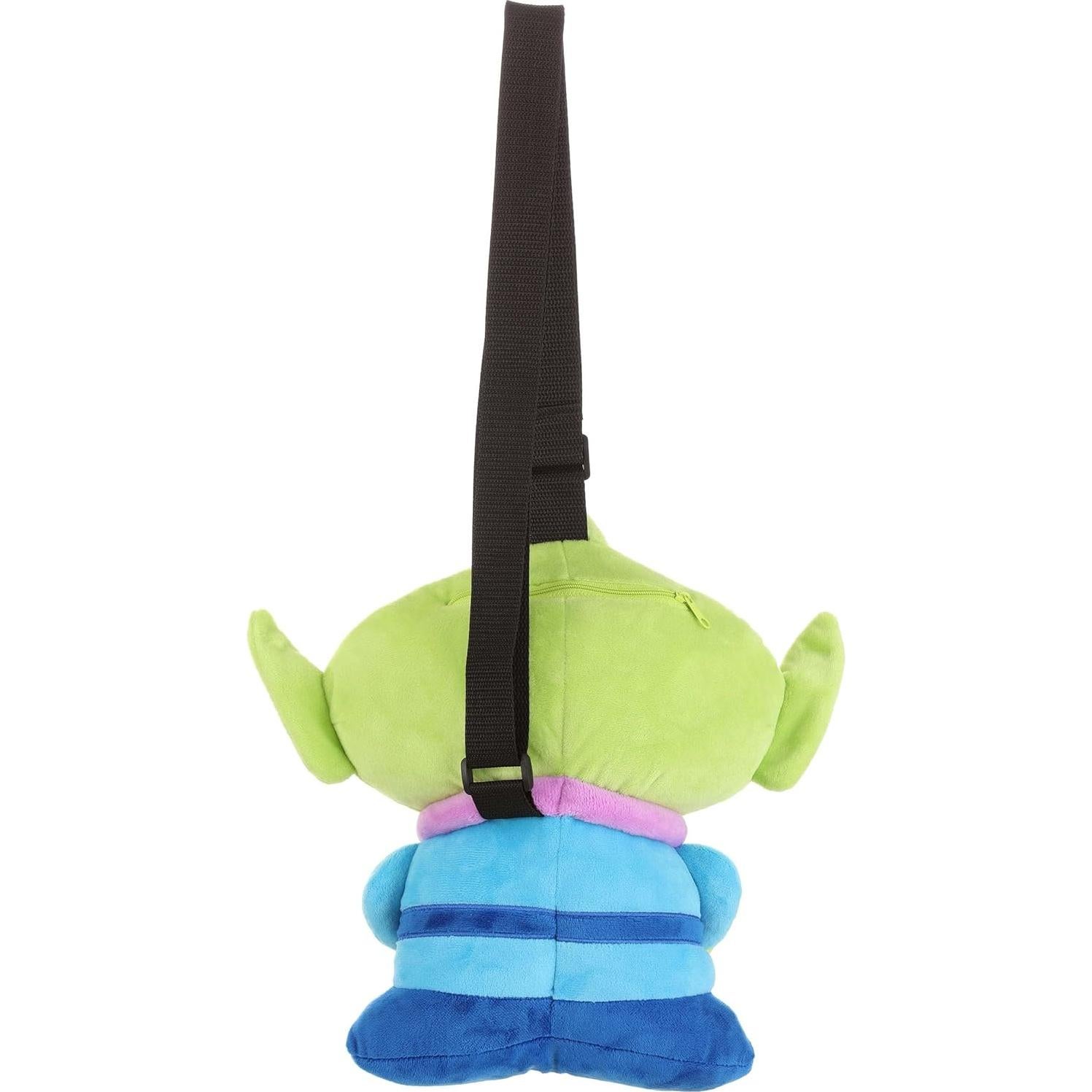 Bolso Alien de Toy Story - Bordado, Correas Ajustables, Licencia Oficial