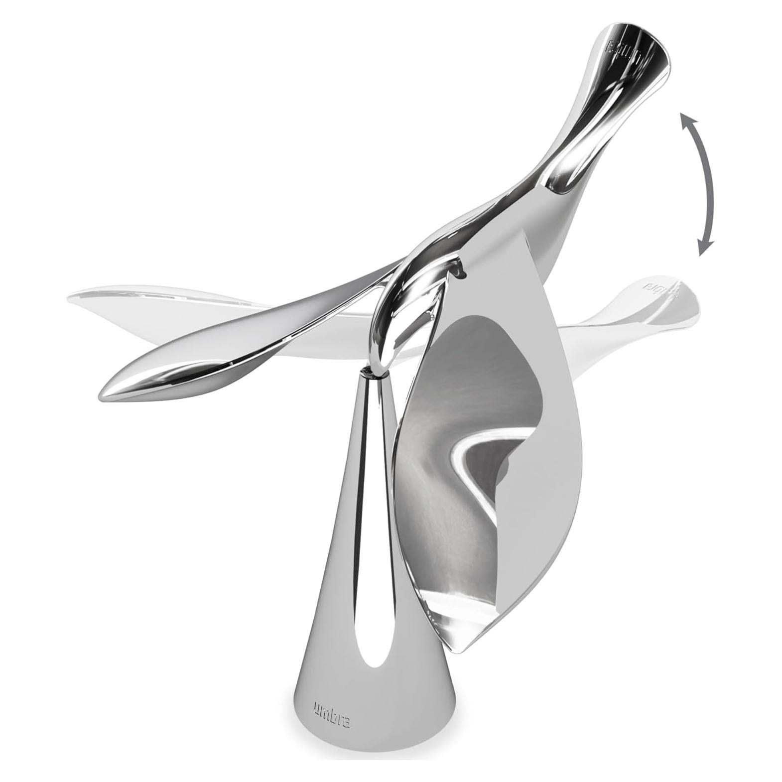 Abridor de Botellas Umbra Tipsy Cromo Escultórico 1 pieza