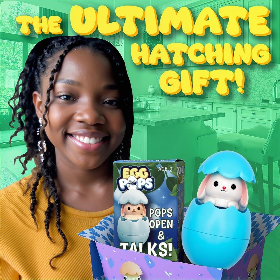 Huevo Pops Animales Conejo - Juguete Interactivo 90.7g