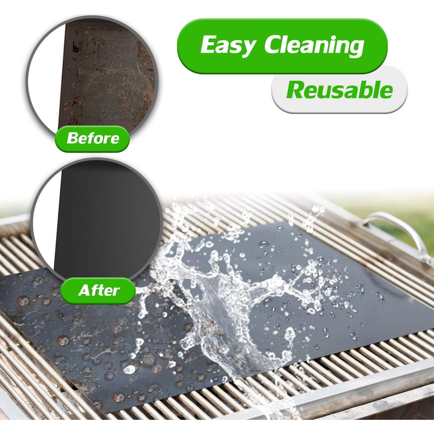 Conjunto de 6 alfombrillas para parrilla Renook 40x33 cm