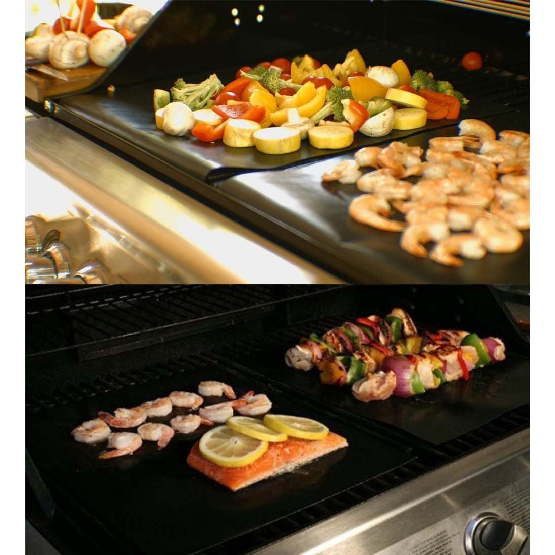 Conjunto de 6 alfombrillas para parrilla Renook 40x33 cm