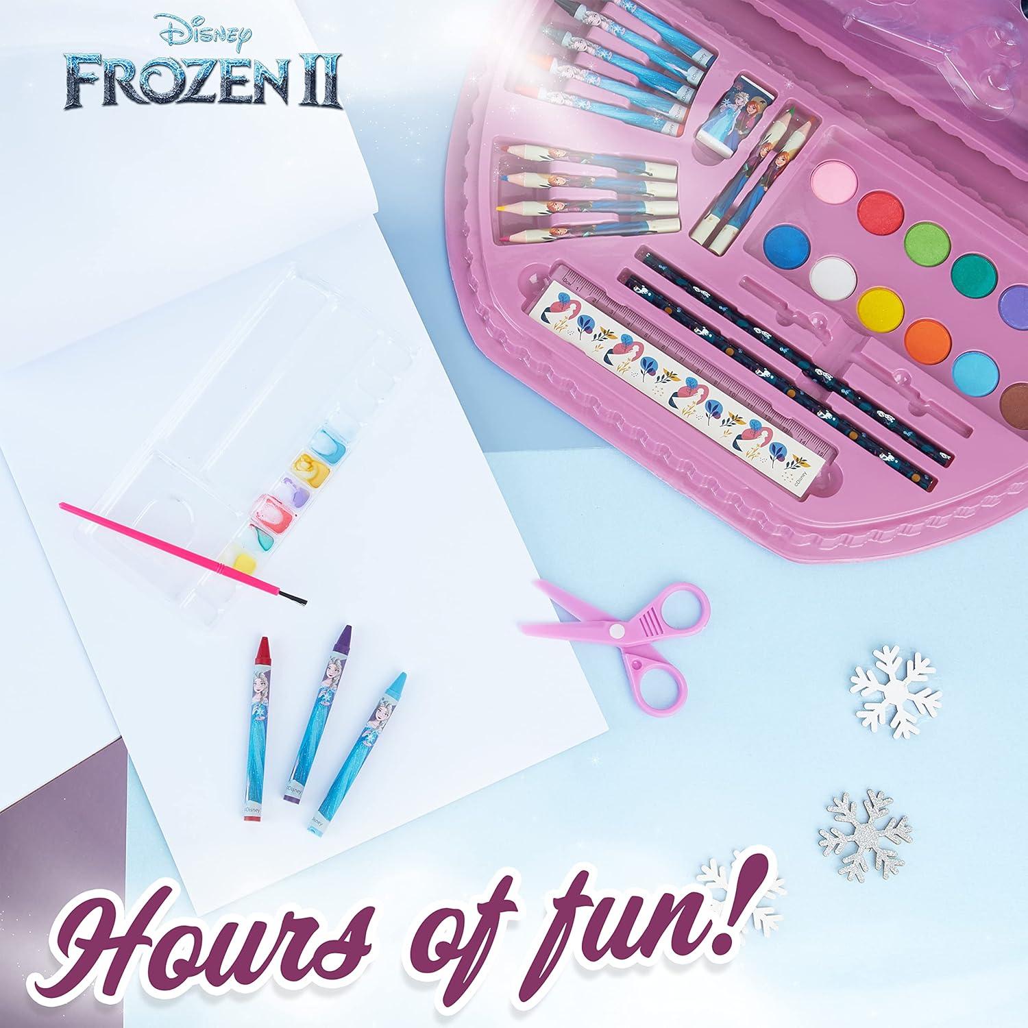 Juego de lápices de colores Disney Frozen 50 piezas para niños