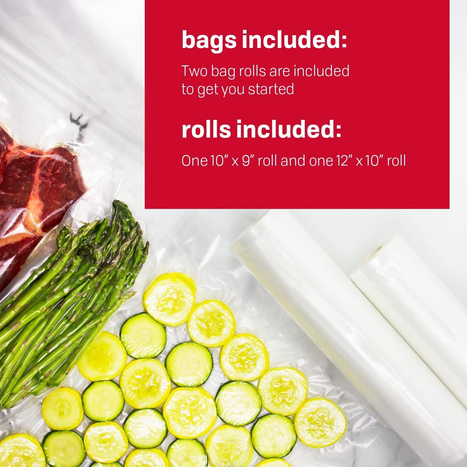 Sellador al Vacío NESCO VS-12 130W con Bolsas Incluidas