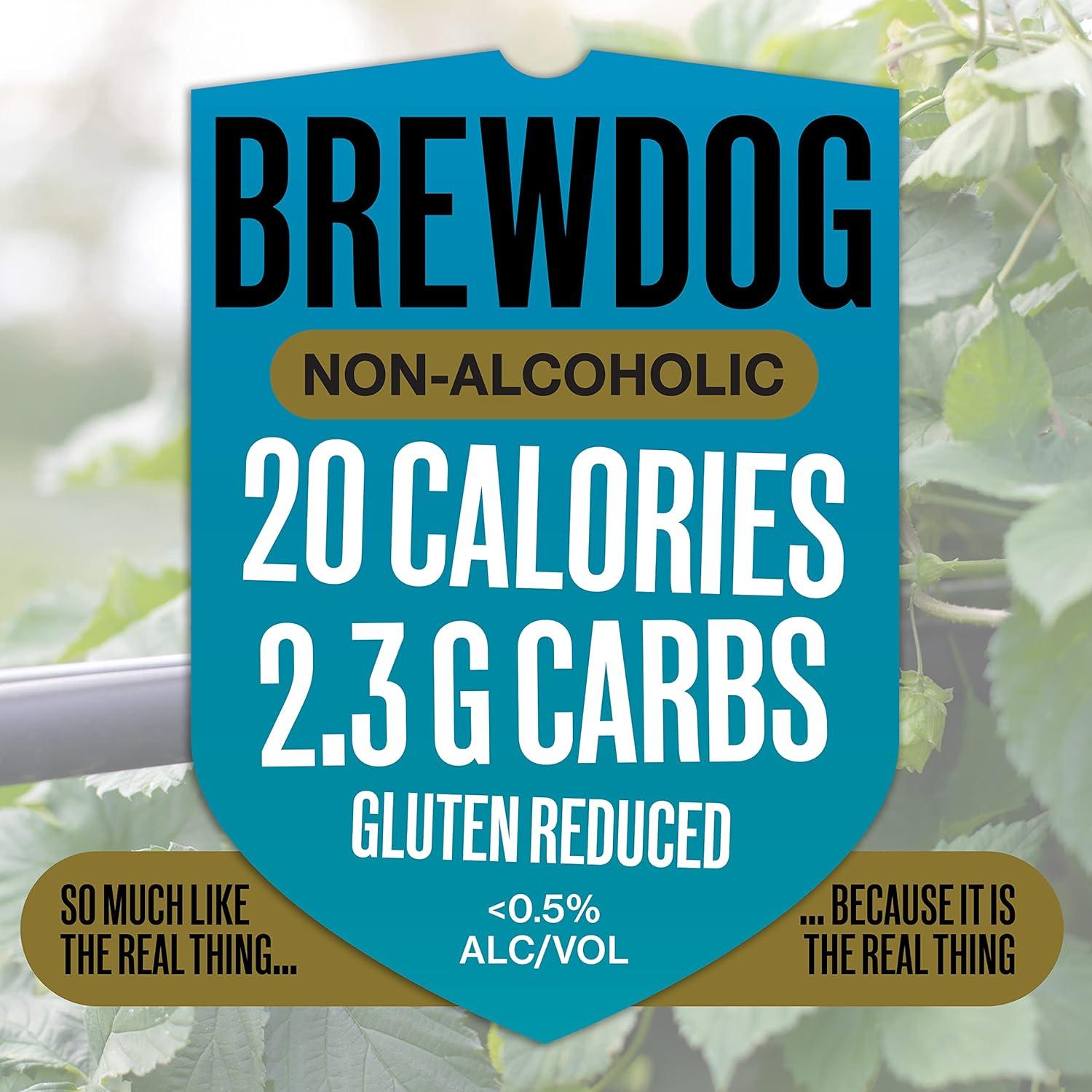 BrewDog 24 Latas Mezcladas Sin Alcohol | Nanny, Elvis, Hazy, Punk