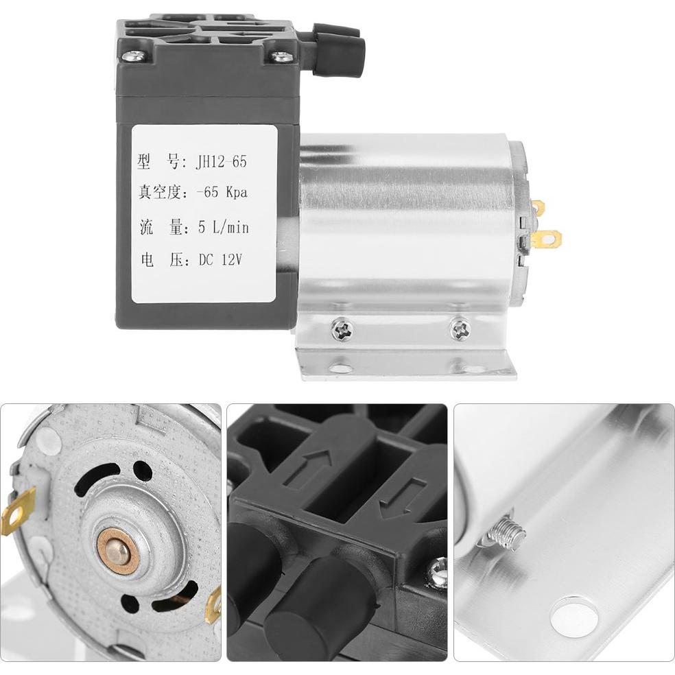 Bomba de vacío Vikye 12V 5L/min para análisis de gas