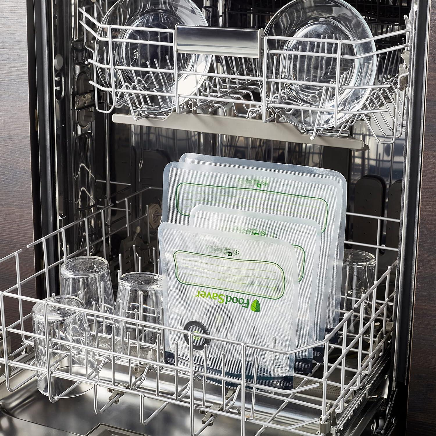 Bolsas Reutilizables FoodSaver de 3.78 L para Sellado al Vacío