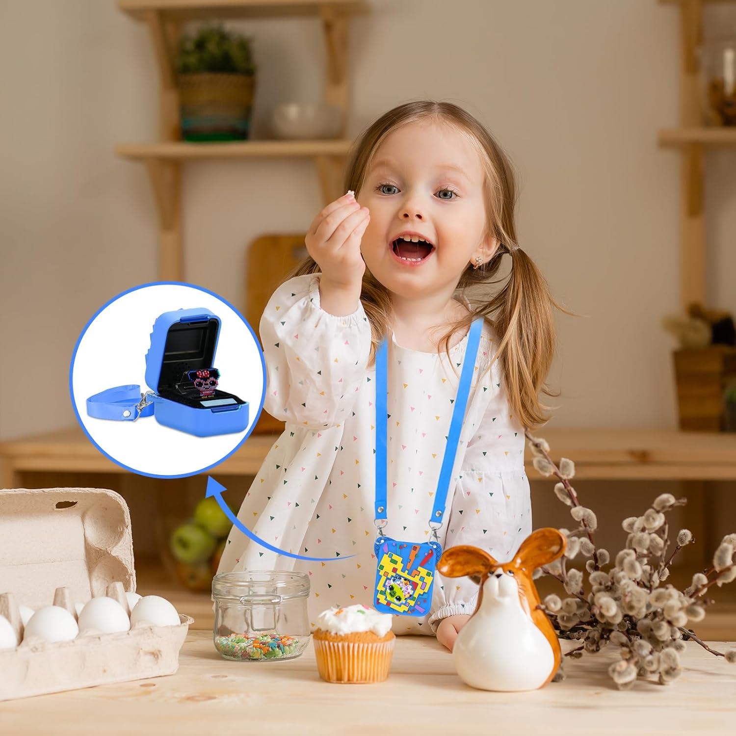 Funda de Silicona Taladad para Bitzee Juguete Interactivo Azul