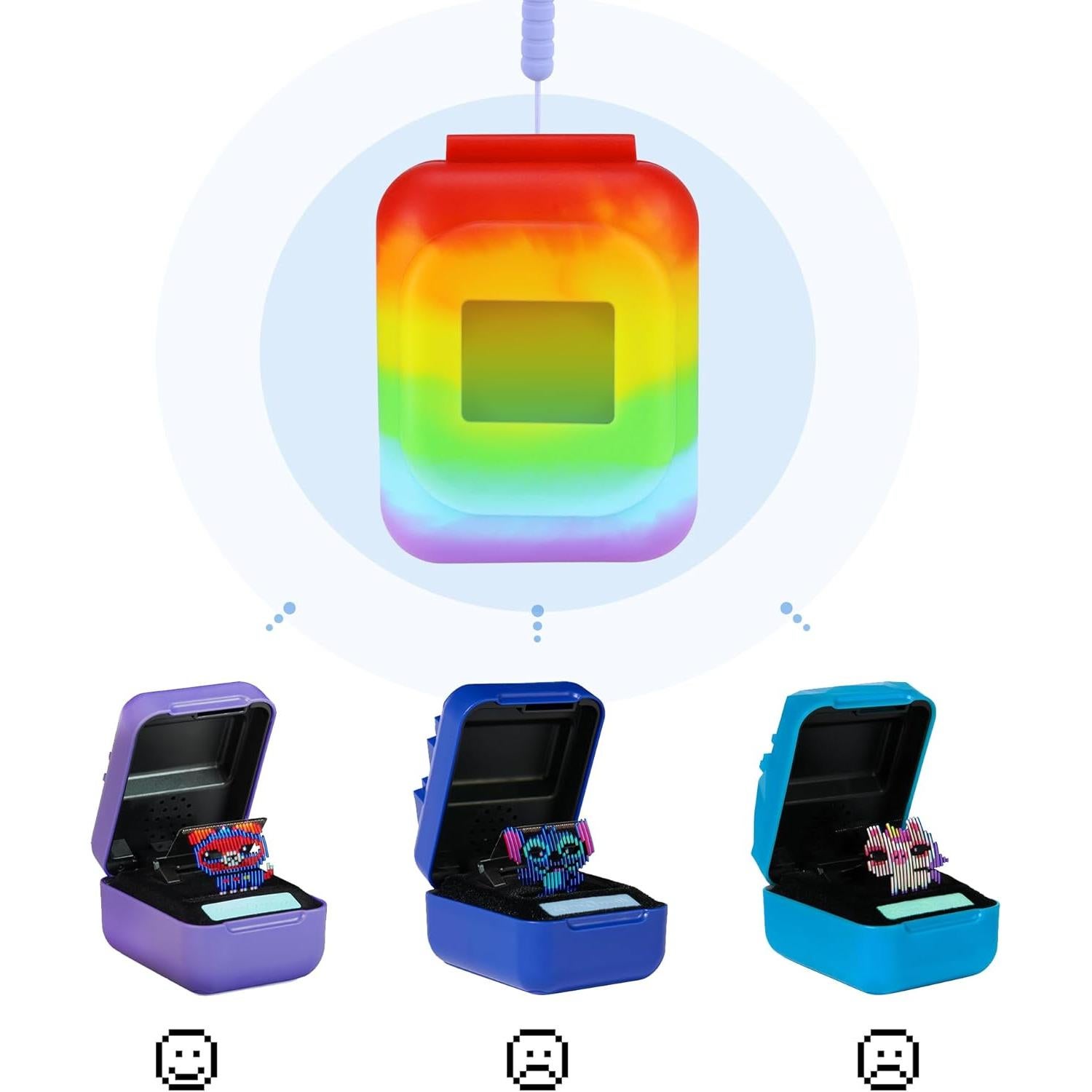 Funda de Silicona Azul para Bitzee Juguete Interactivo