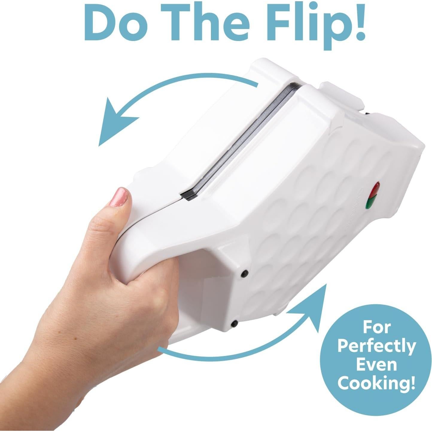 Máquina de Waffles de Burbuja CucinaPro 1000W Antiadherente