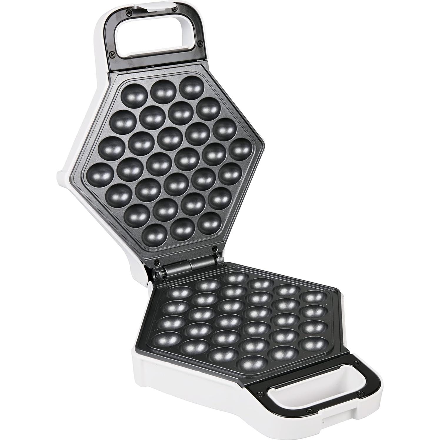 Máquina de Waffles de Burbuja CucinaPro 1000W Antiadherente